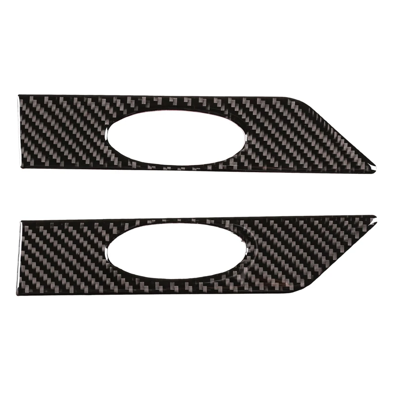 Углеродное волокно ABS лицевая сторона светильник сигнала поворота накладка