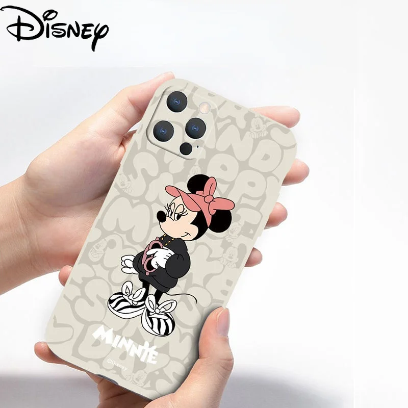 

Disney Mickey Silicone Cartoon Phone Case for iPhone12 12Pro 12Promax 11 Pro 11Promax Mini X XS MAX XR 7 8 Plus Cover