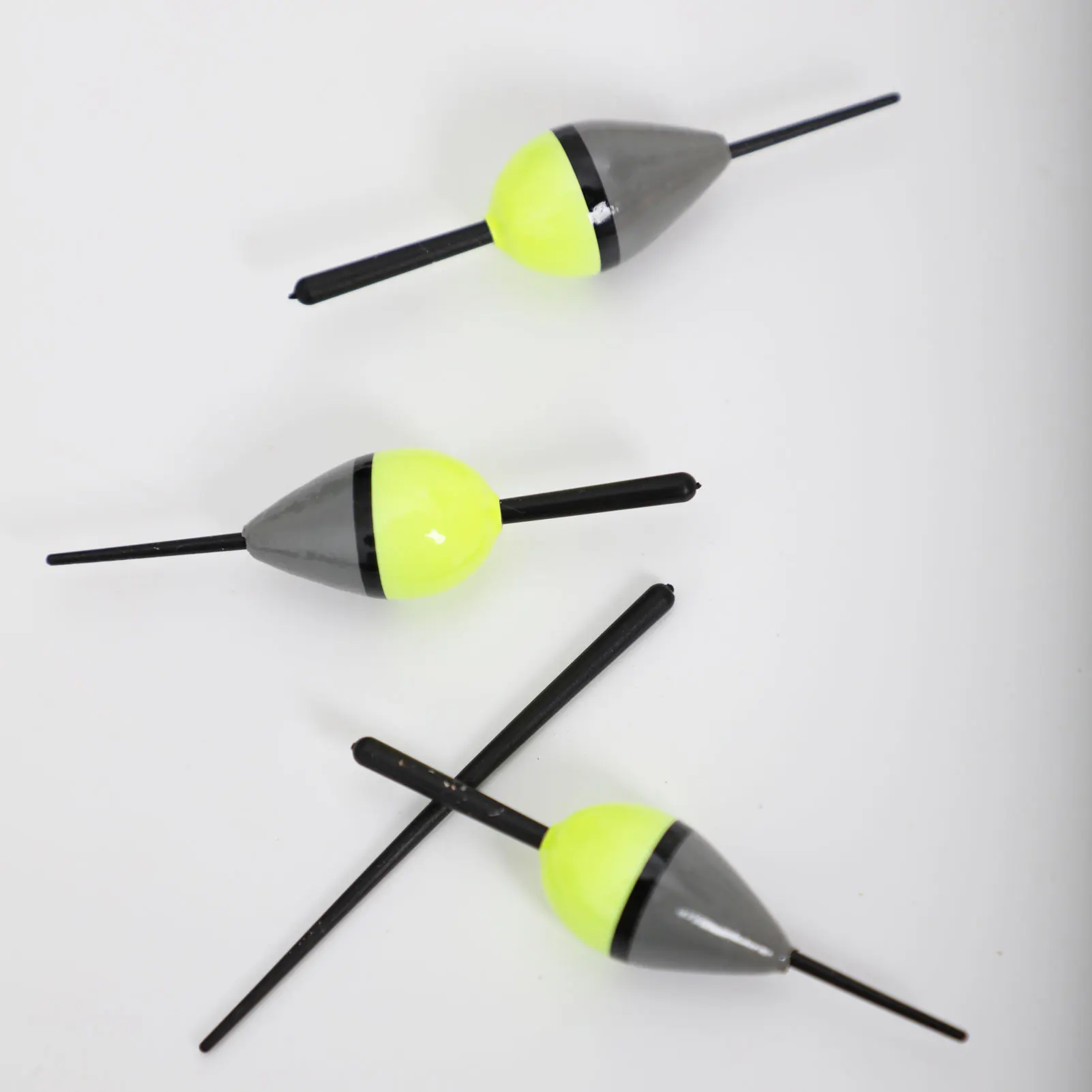 10pcs Fishing Floats Wood Bobbers Cork Lighted Paulownia Buoy  7.5cm Buoyancy 2g Fishing Tackle Accessories Pesca