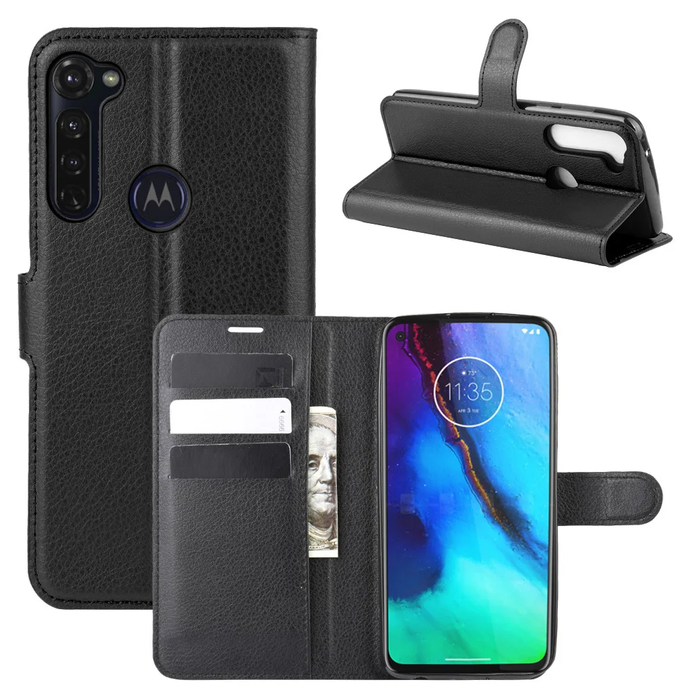 

For Moto E6S 2020 G8 Power Lite Luxury Wallet Flip PU Leather Card Holder Back Cover Protective Phone Case For G Power G Stylus
