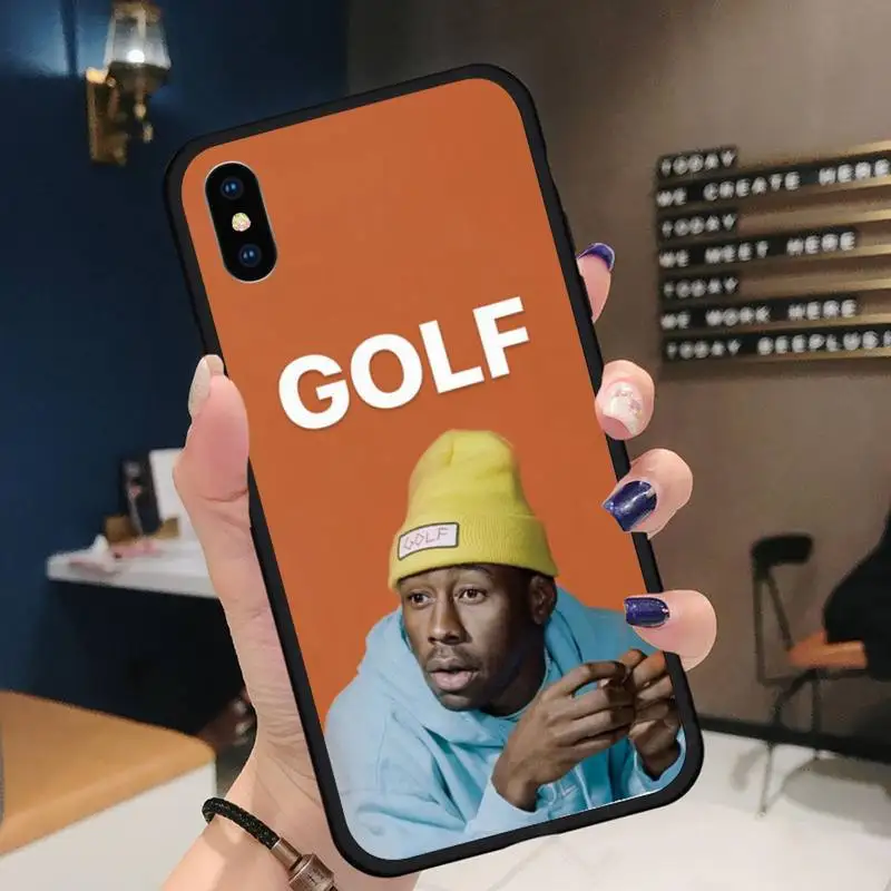 

Rapper tyler the creator GOLF bees Phone Case for iPhone 11 12 pro XS MAX 8 7 6 6S Plus X 5S SE 2020 XR