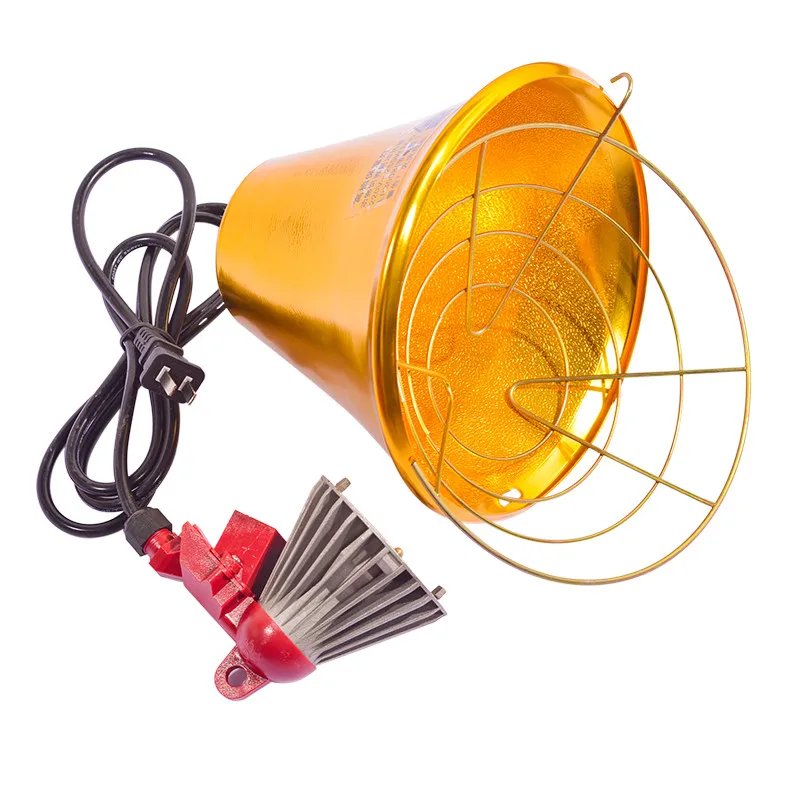 

Adjustable Switch 250W Poultry Heat Incubator Lamp & Hen Pet Infrared Bulb Light Rearing for chick Livestock Piggy Duckling Warm