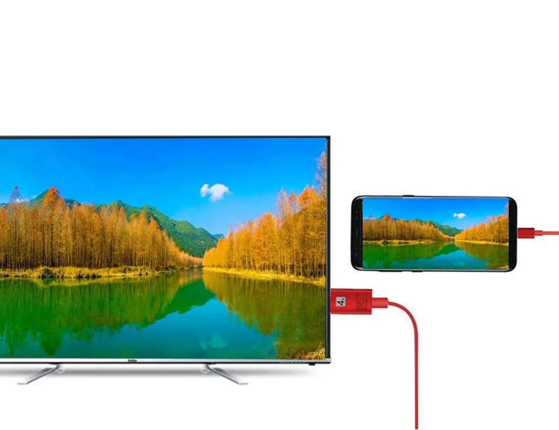 Адаптер для телефона 4K USB C Type кабель подключения HD видео MacBook PC Samsung Note20 10 S20 S10 S9 к