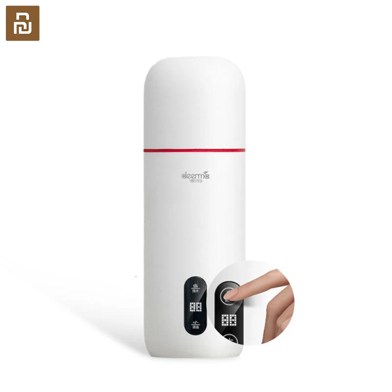 

Original Youpin Portable Electric Kettle Thermal Cup 350Ml Coffee Travel Water Boiler Temperature Control Smart Water Cup