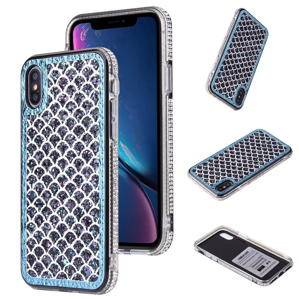 Роскошный Дамский чехол с градиентом и бриллиантами для iPhone 11 11Pro Promax полная