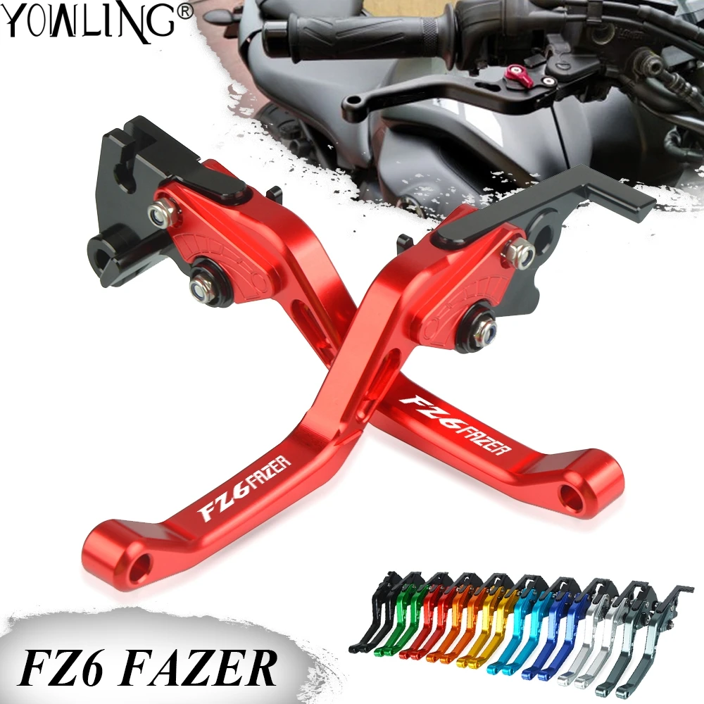 

For Yamaha FAZER600 FZ6S FZ6N FZ6R FZ6 FAZER 2004-2008 2009 2010 Motorcycle Adjustable Foldable Extendable Brake Clutch Lever