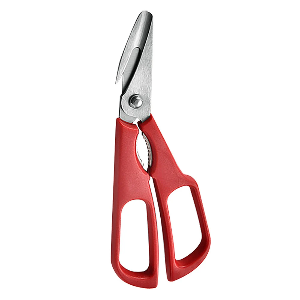 

Stainless Steel Scissors Lobster Fish Shrimp Crabs Seafood Shears Snip Shells Kitchen Tool PR Sale