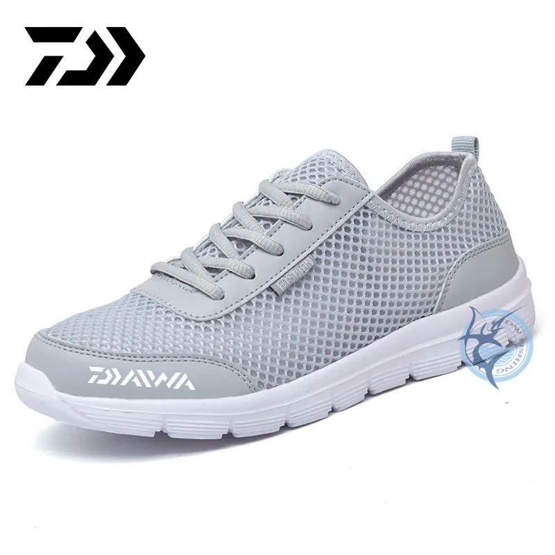

DAIWA Men's and Women's Fishing Breathable Shoes Lightweight Mesh Sneakers Non-slip Sports Outdoor Men's Fishing Casual Shoes
