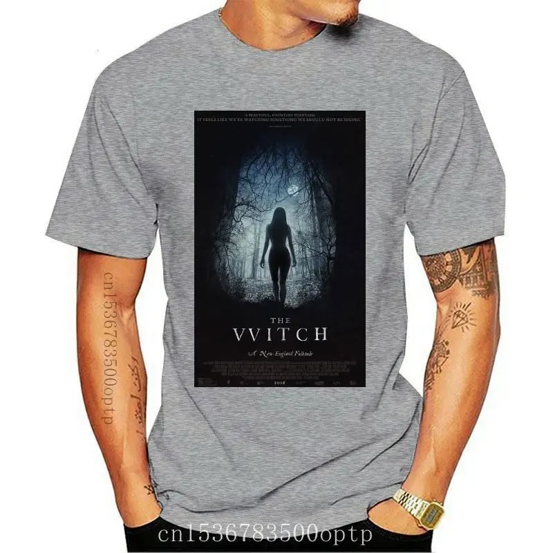 

Дизайн 2021, классический постер с фильмом ведьмой из ужаса, мужская футболка размера S-2Xl, футболка в стиле хип-хоп