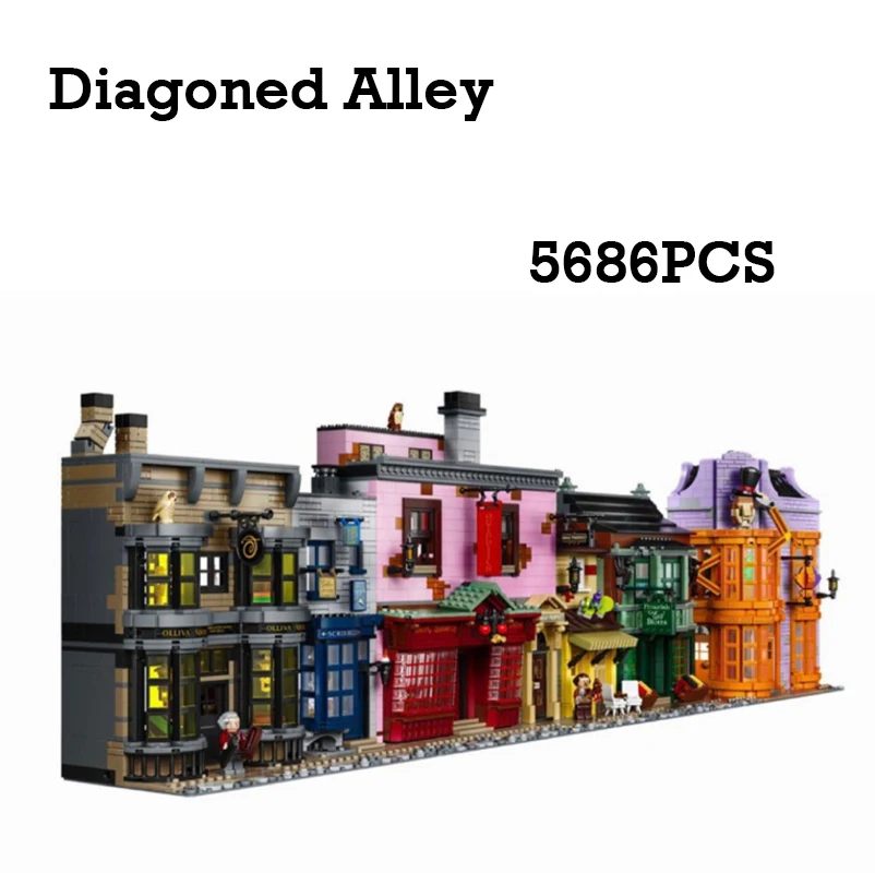 Набор строительных блоков Diagoned Alley 75978 5686 деталей классические модели из серии