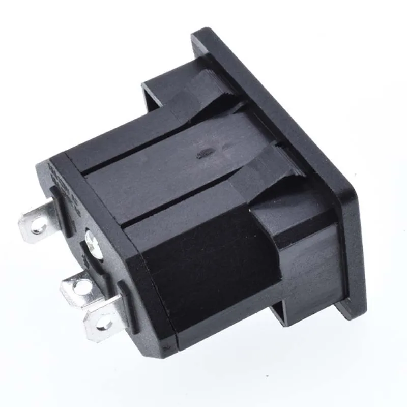 Черный CE медь 15A 125V 10A 250V бразильское устройство бесперебойного питания с