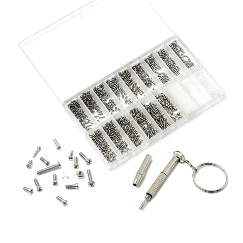 Набор микровинтов из нержавеющей стали 1000 шт. | Инструменты