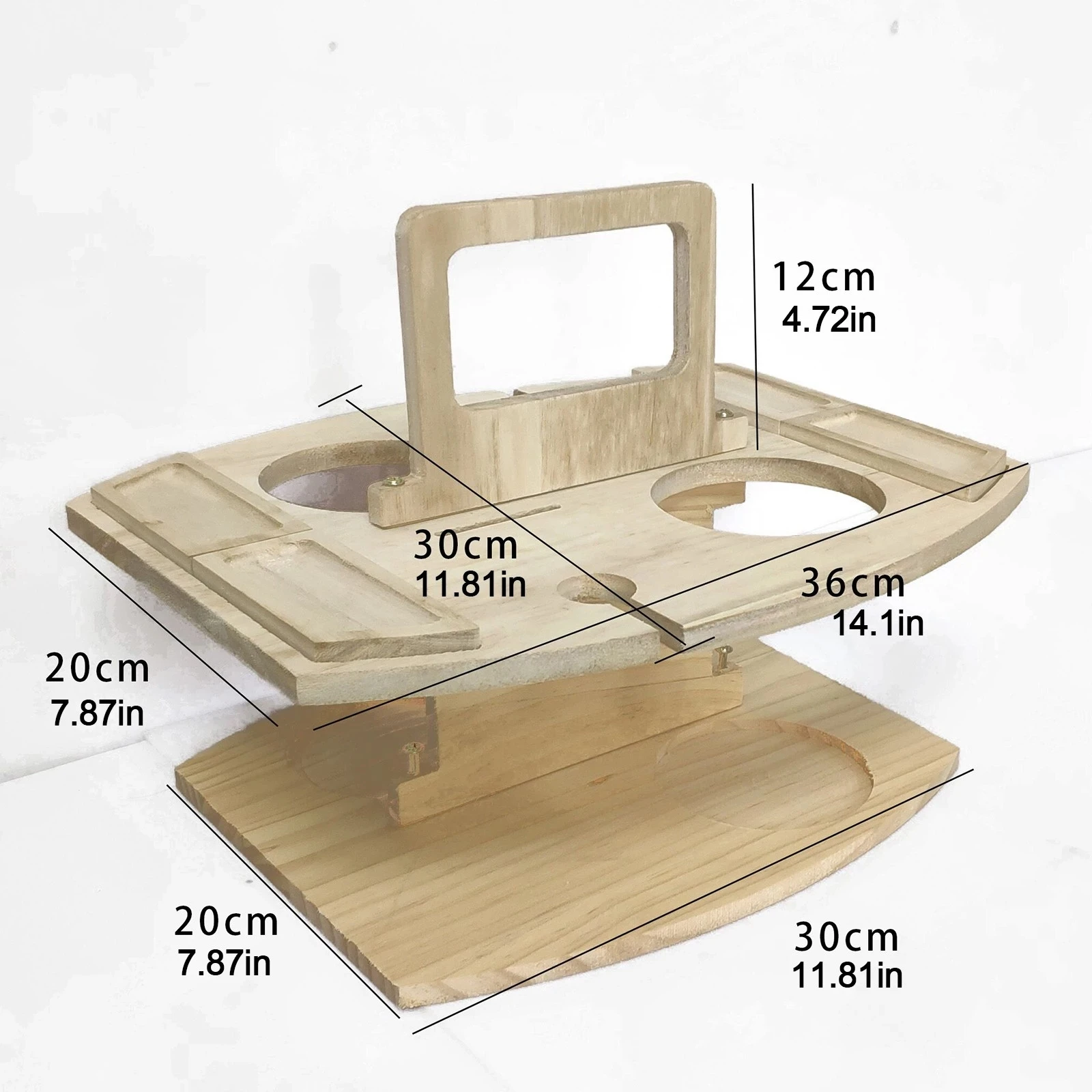 

Lovers Family Outdoor Beach Party Portable Wooden Picnic Table Wine Rack Goblet Bracket Folding Retractable Legs Cheese Tray