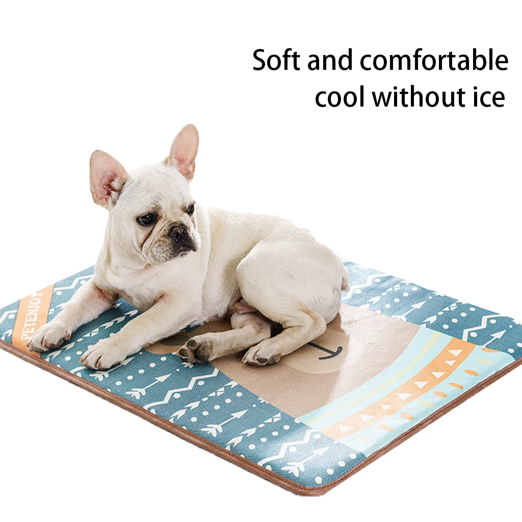 Мягкий летний охлаждающий коврик для питомца одеяло собаки самоохлаждающийся