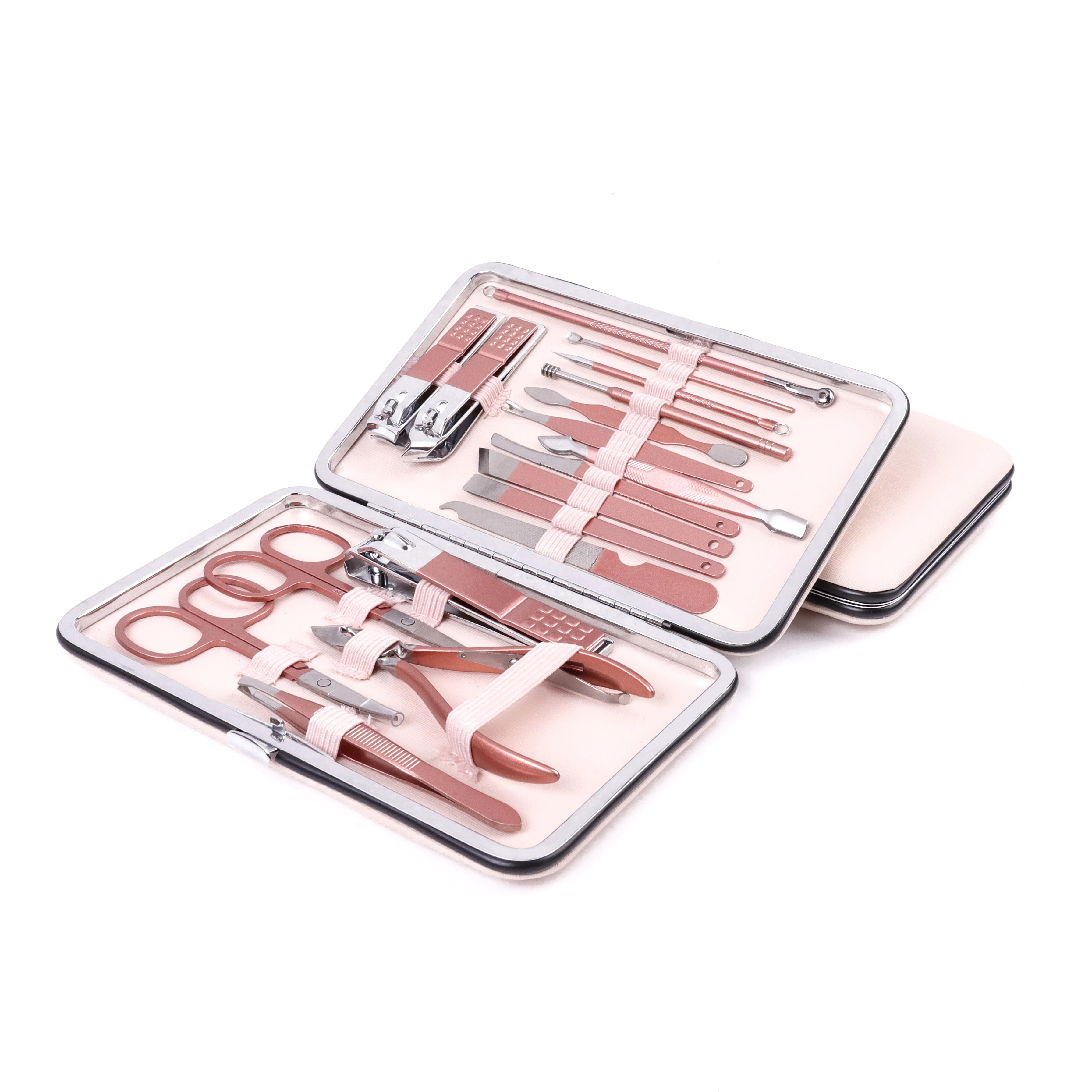 

Stainless Steel Nail Clippers Set Professional Scissors Suit With Box Trimmer Grooming Manicure Cutter Kits For Nail Tools