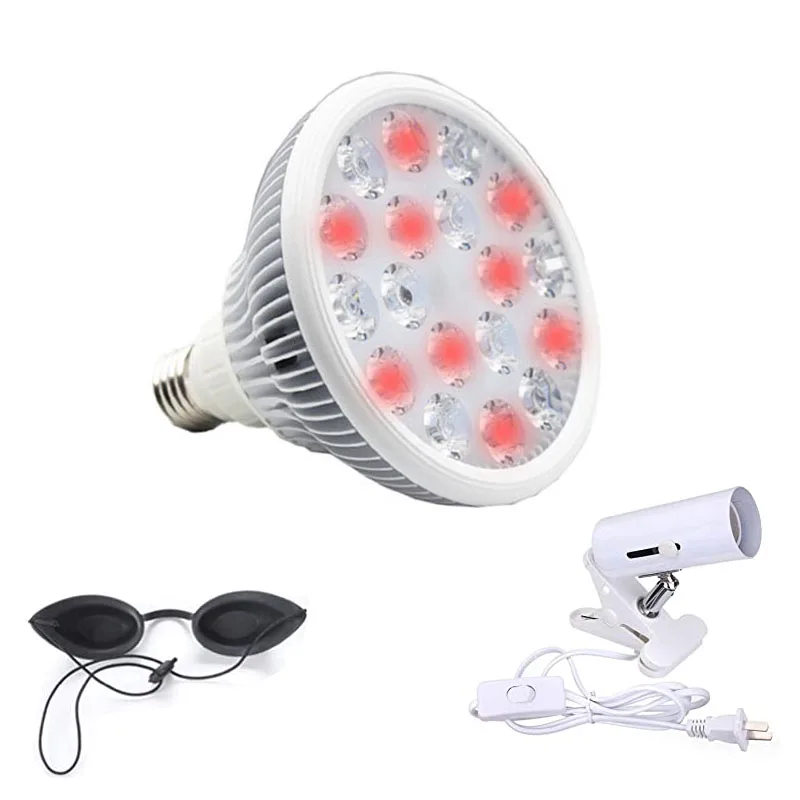 54 Вт терапии светильник лампочка лампы анти старения светодиодный инфракрасный