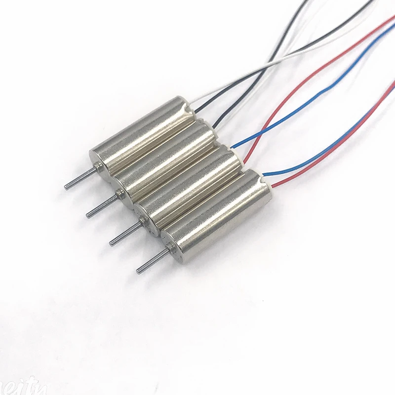 4 шт. 2CW + 2CCW 720 7 мм * 20 Мини Бессердечный электродвигатель постоянного тока 3 в 40000