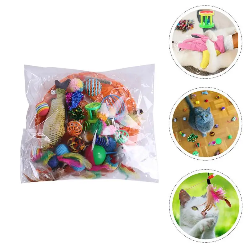 

1Set Colorful Cat Teasing Toy Cat Teasing Toy Cat Teaser Pet Supply for Home Pet Cat