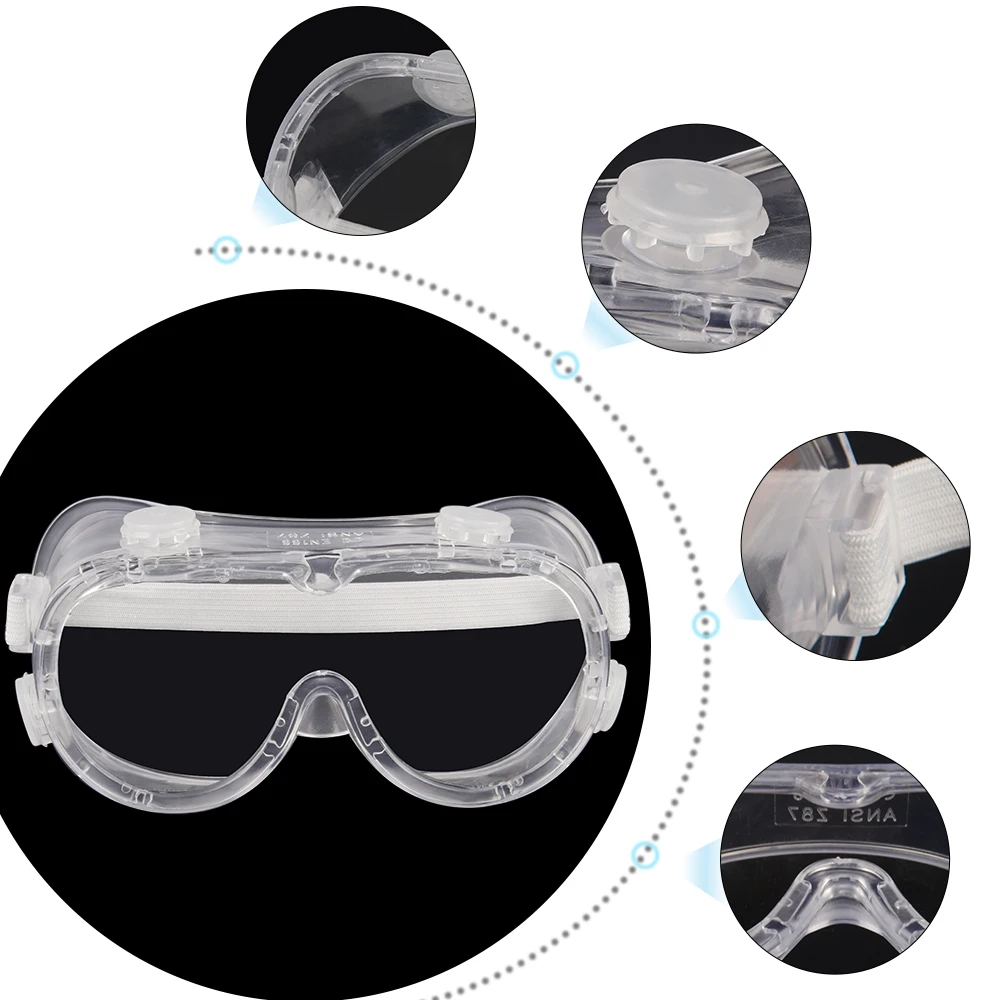 

Dust Proof Glasses Safety Goggle Windproof Skiing Glasses Moto Cycling Sunglasses Work Lab Eyewear Industrial Research Glasses