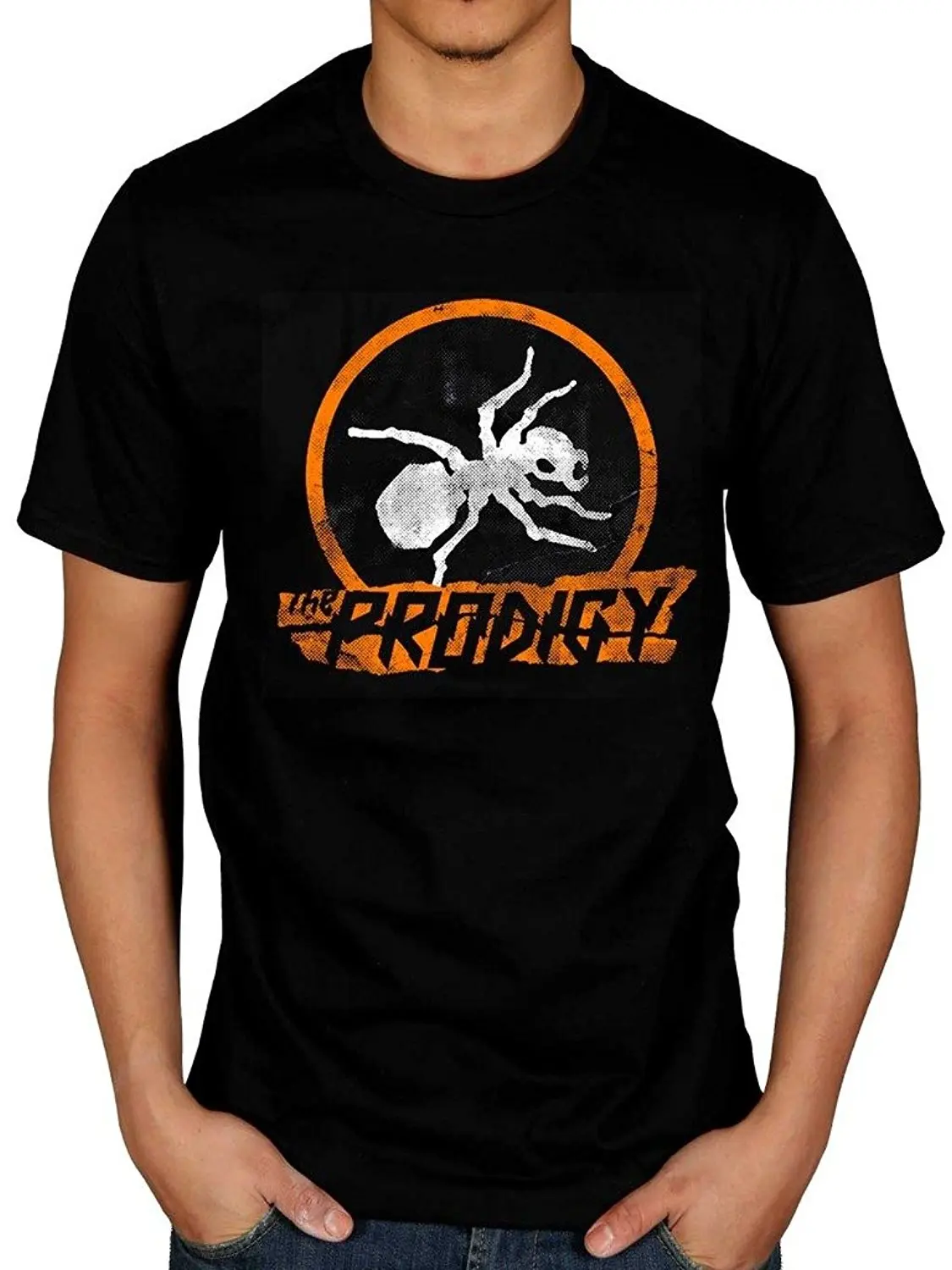 The Prodigy 'Ant' футболка брендовая футболка Homme Футболки мужские с коротким рукавом футболки одноцветные модные размера плюс 014018
