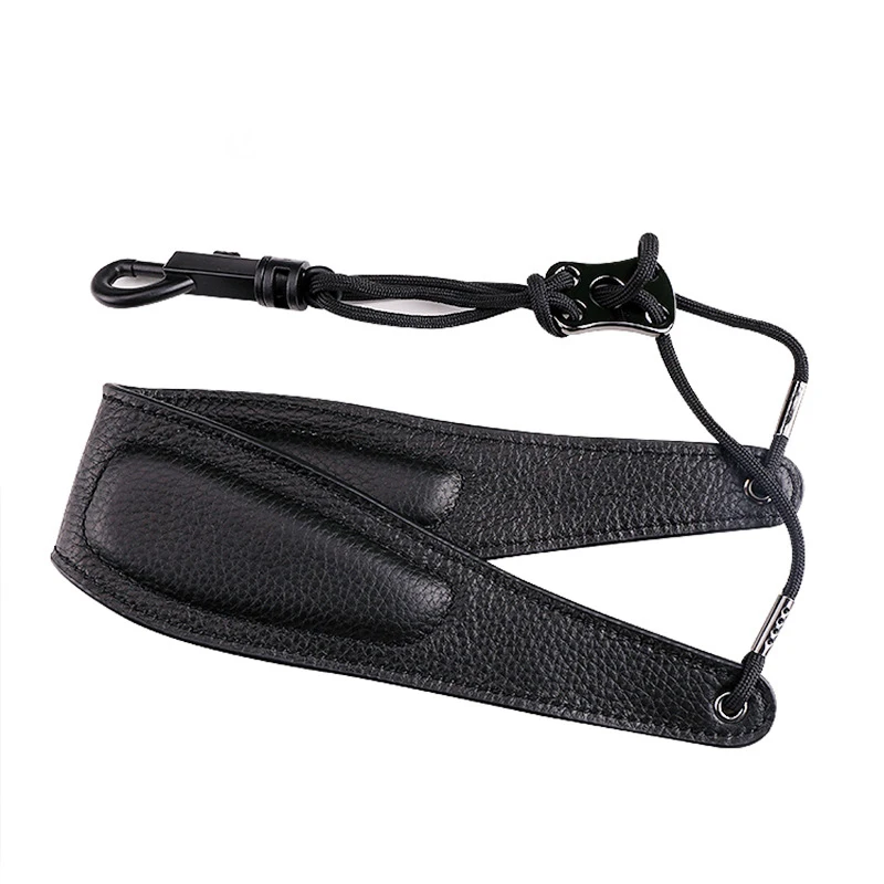 Новый высококачественный кожаный ремень саксофон для массажа шеи и плеч можно