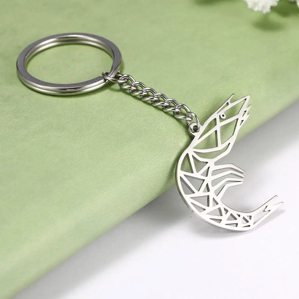 Брелок Lemegeton для ключей с морскими животными омаром креветками крабом рыбкой