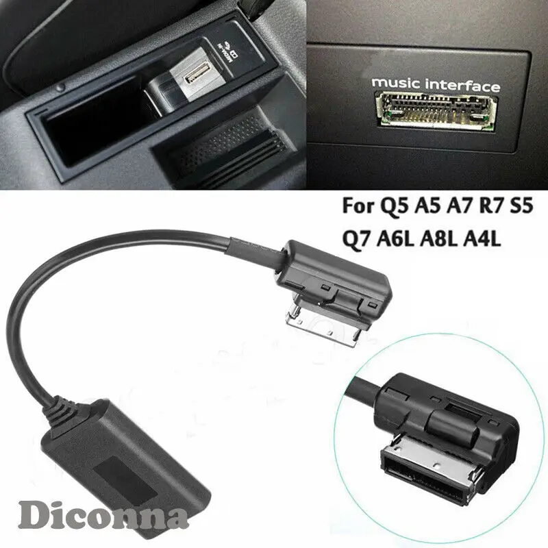 Ami MMI беспроводной адаптер bluetooth подключения к разъему Aux аудио радио для Audi Q5 A5 A7 S5 Q7 A4 A6 A8