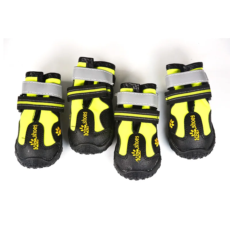 Обувь для собак Всесезонная обувь больших 8 размеров красный зеленый черный