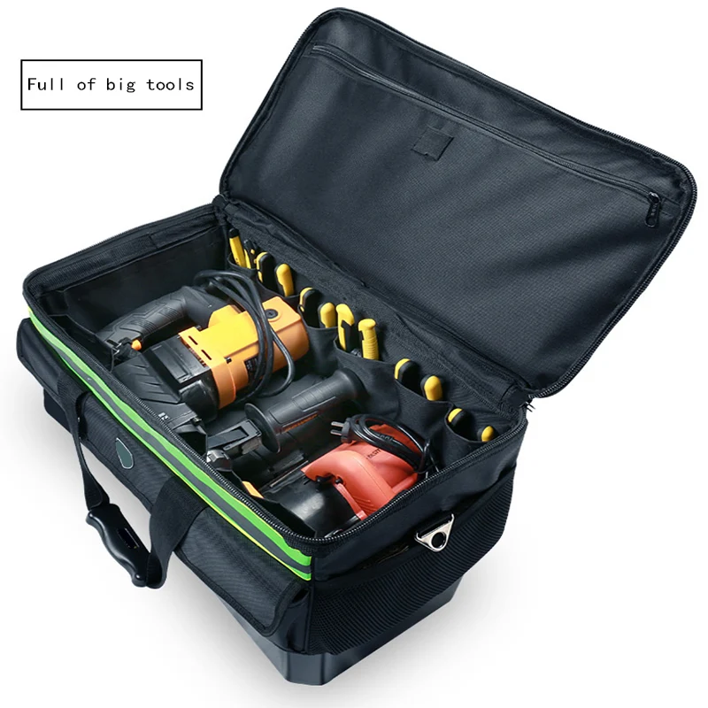 Large Multi-function Trolley Kit Canvas Installation and Maintenance Electrician Bag Thickened Case | Инструменты