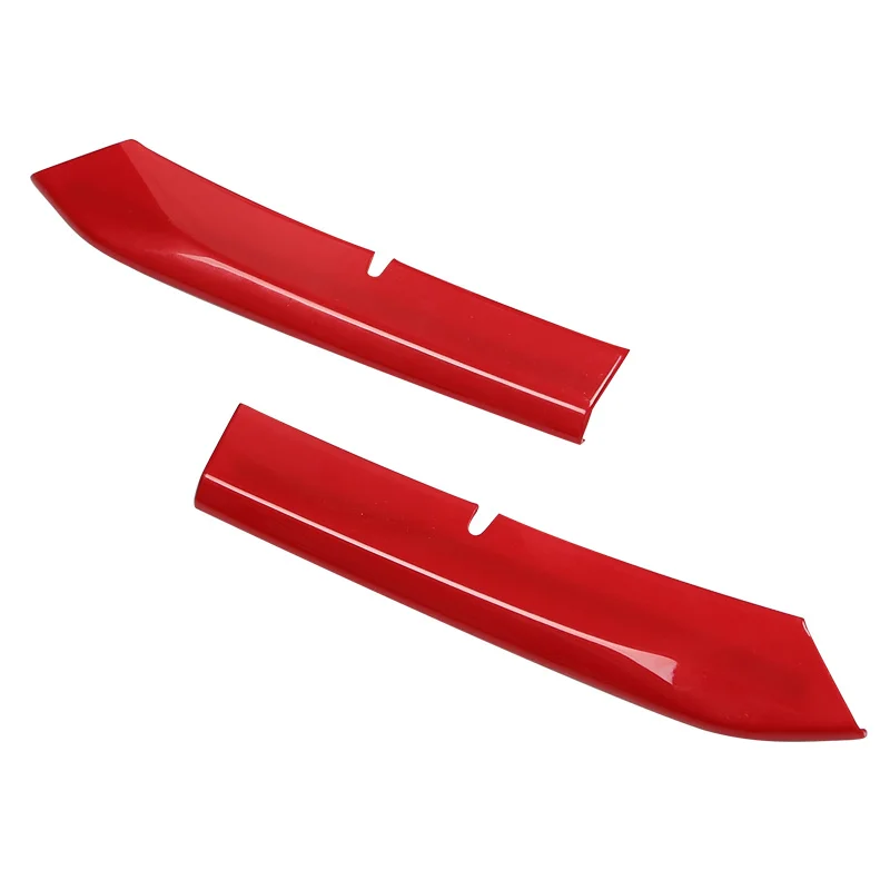 2 шт. ABS Хромированная передняя решетка крышка наличники полосы Стикеры