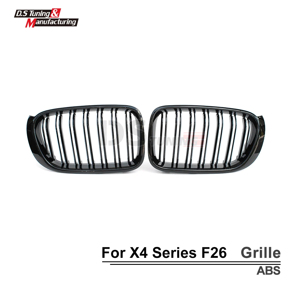 Замена M Цвет 2 slat гонки решетка для BMW X3 F25 LCI X4 F26 SUV Fornt бампер почек гриль 2015 2016 2017