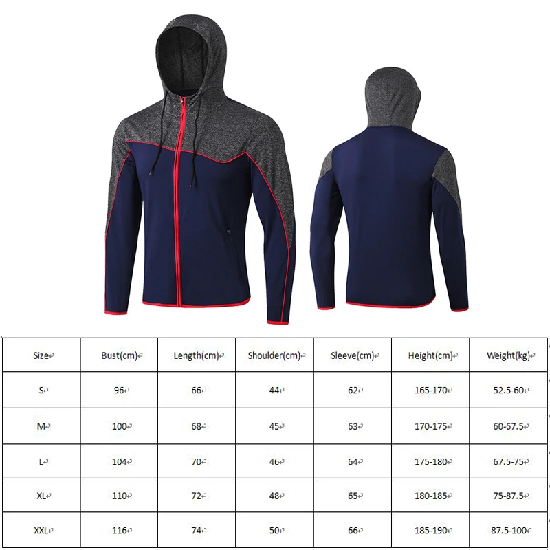 Новинка мужские толстовки с капюшоном зимние спортивные куртки для бега уличная