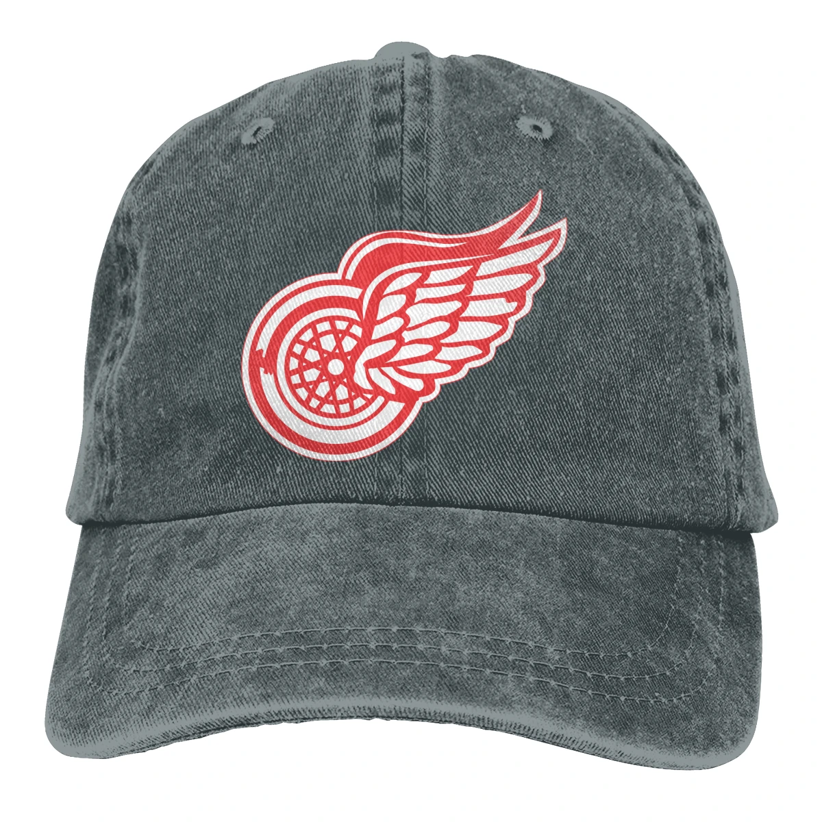 Мыть волна папа шляпа Red Wings хлопок Бейсболка для мужчин в стиле хип-хоп кепка с