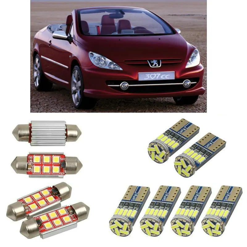 СВЕТОДИОДНЫЙ Автомобильный светильник s для peugeot 307 3ac хэтчбек cc 3b аксессуары