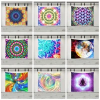 fantasy dazzle tapestry decorative background hang carpet 3d printed tapestries art decor for living room