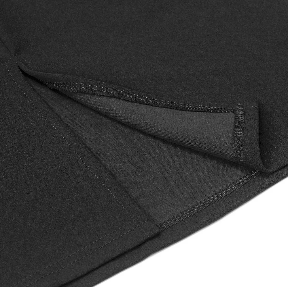 

Elegant Dress Women Bodycon High Waisted Patchwork Cold Shoulder Lantern Sleeve Mid Calf Business Office Dress Midi Clothes 2021