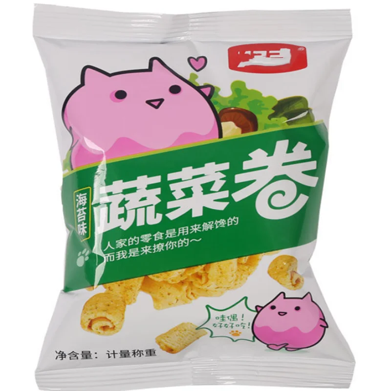 20 пакетиков овощной рулон ароматизатор водорослей закуска для офиса и отдыха |
