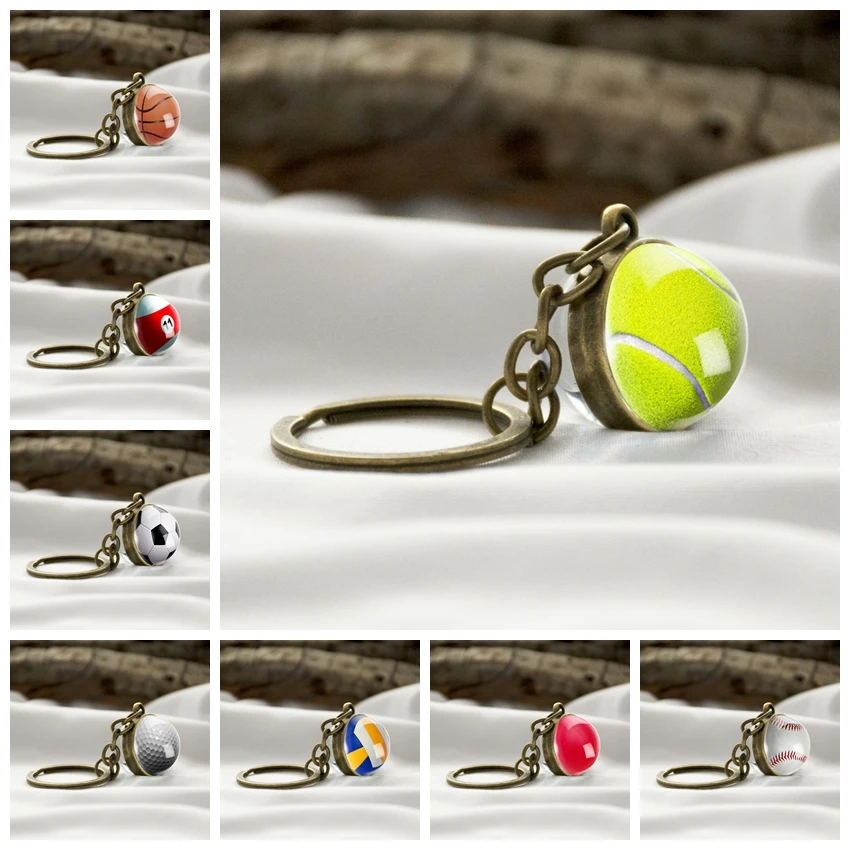2019 Новое поступление брелок для ключей в виде баскетбольного мяча автомобиле