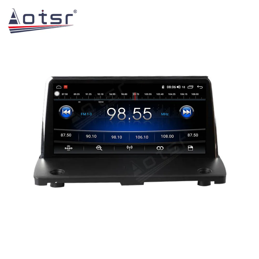 저렴한 볼보 자동차 라디오 스테레오 GPS 내비게이션 멀티미디어 플레이어 안드로이드 10, 6 + 128GB, 2007 - 2013