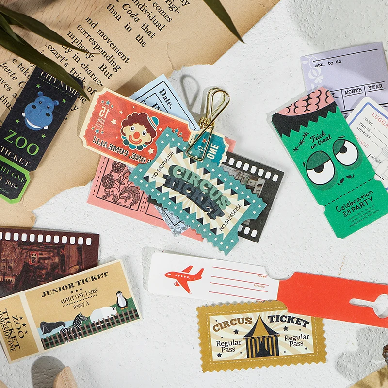 Ретро Бумага получения Билл пуля журнал Блокнот бумаги для заметок на клейкой