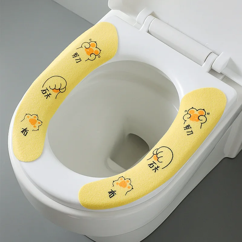 

Toilet Seat Household Toilet Adsorption Sticker Paste Type Toilet Cushion Four Seasons Universal Toilet Set Toilet Toilet Seat