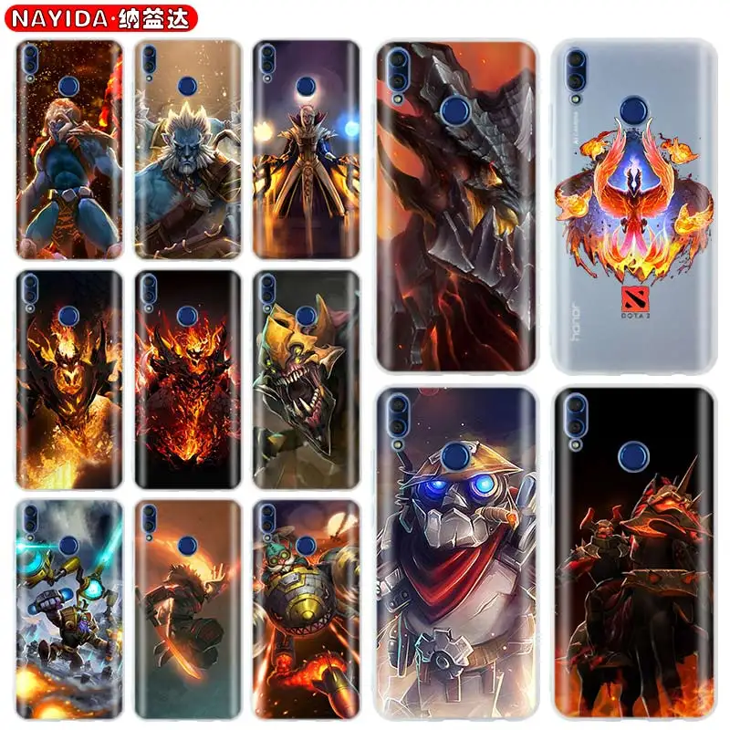 Мягкий чехол для Huawei Honor 30 20 Pro 10 9 Lite 30s 10i 9a 8a 7a X10 8x Shadow Fiend Dota 2 | Мобильные телефоны и