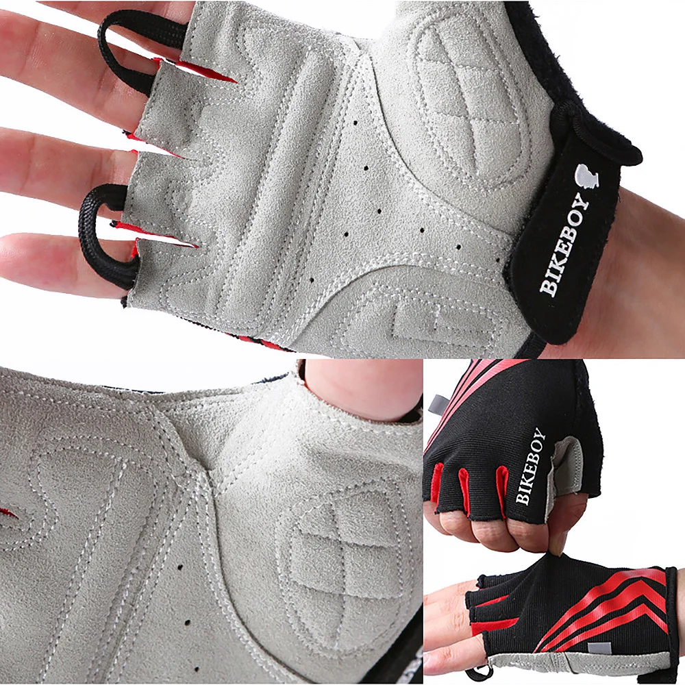Cycling Gloves Half Finger Bicycle Riding Gloves Anti Slip For MTB Road Mountain Bike Glove Anti Shock Sport