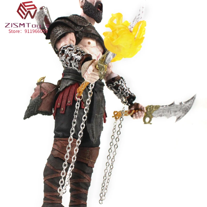 

NECA God of War Kratos Atreus Ultimate Action Figure 2 Pack Collectible Model Toy Birthday Gift for Kids