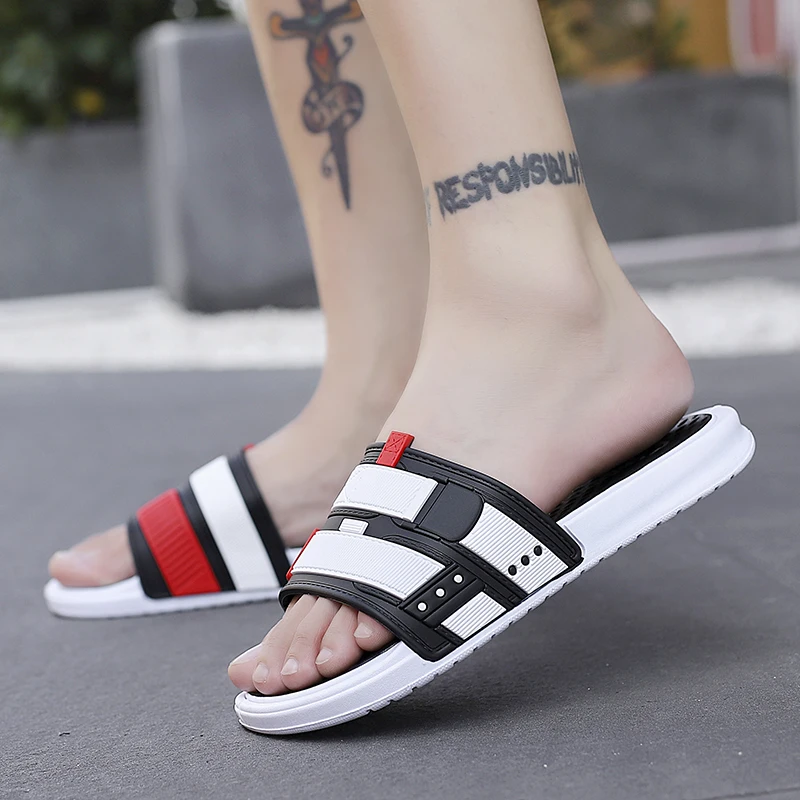 cyytl summer men women slippers soft outdoor indoor casual beach slides shower boys non slip sandals bathroom zapatillas de casa free global shipping