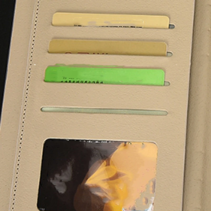 

Blue Notebook A5 Leather Case Binder Can Fill the Notebook, 4 Business Card Pockets with Pen Clip, Stone Buckle, Pen