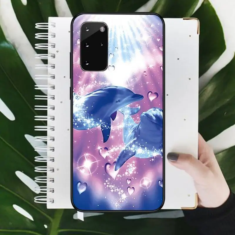 

Ocean Whale Shark Swimming Phone Case For Samsung galaxy S 9 10 20 A 10 21 30 31 40 50 51 71 s note 20 j 4 2018 plus