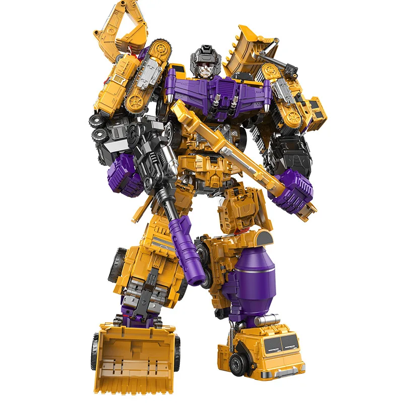 

Transformers Toy Hercules Engineering Vehicle Six-in-one Car Robot Super Large Combination Model Boy Toy