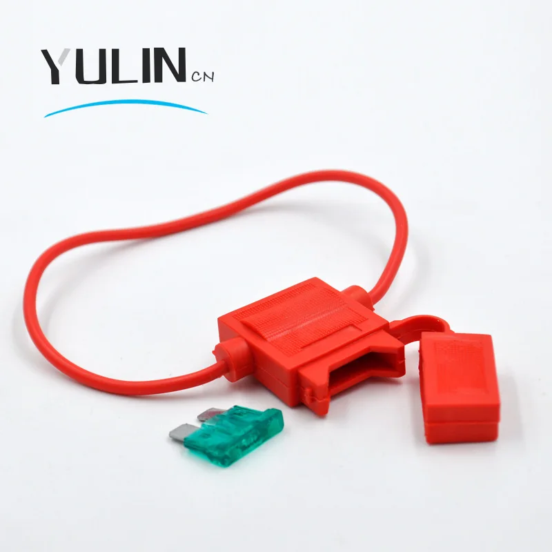 1 шт. водонепроницаемый авто встроенный средний в линии держатель предохранителя