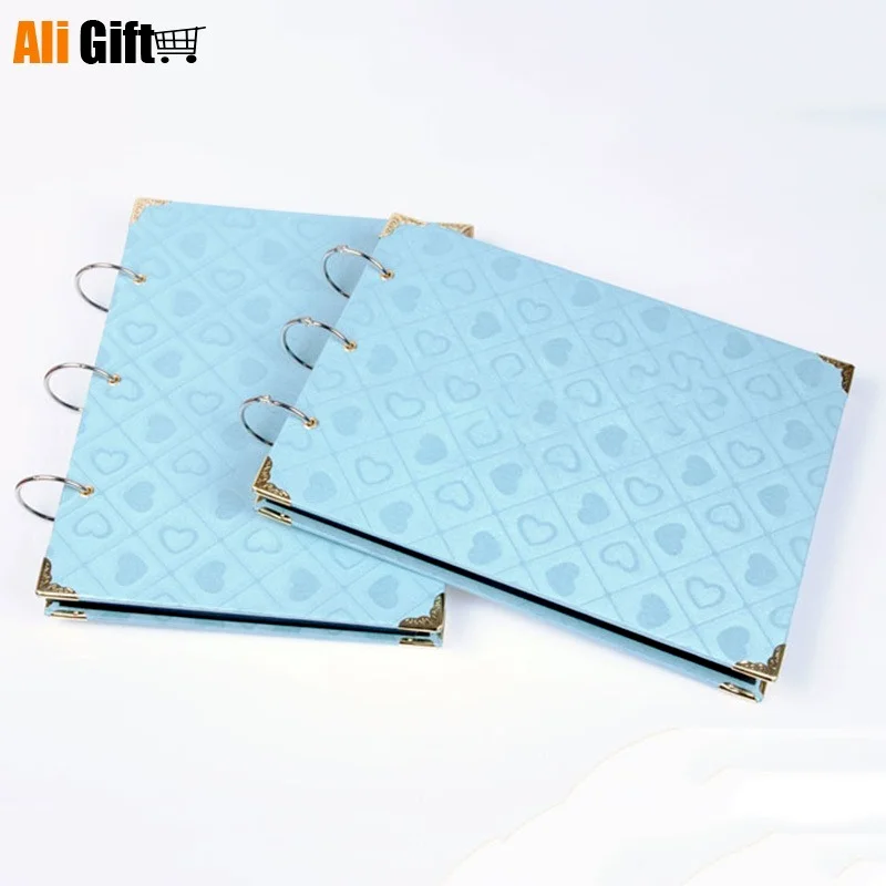 Лидер продаж креативный черный фотоальбом сделай сам с картой размер А4 10